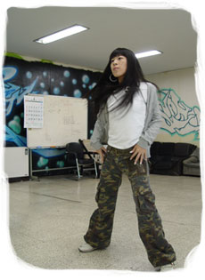 김나래학생 춤추는모습