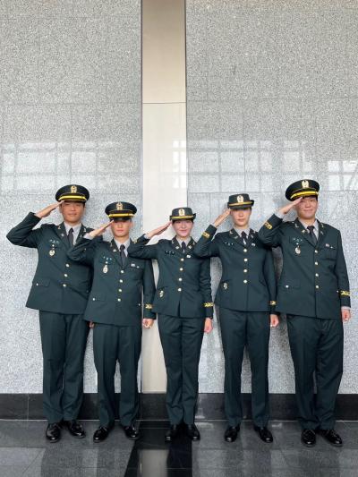 [경찰경호학전공] (2023-전기 졸업생) 육군 학사사관 69기 임관 