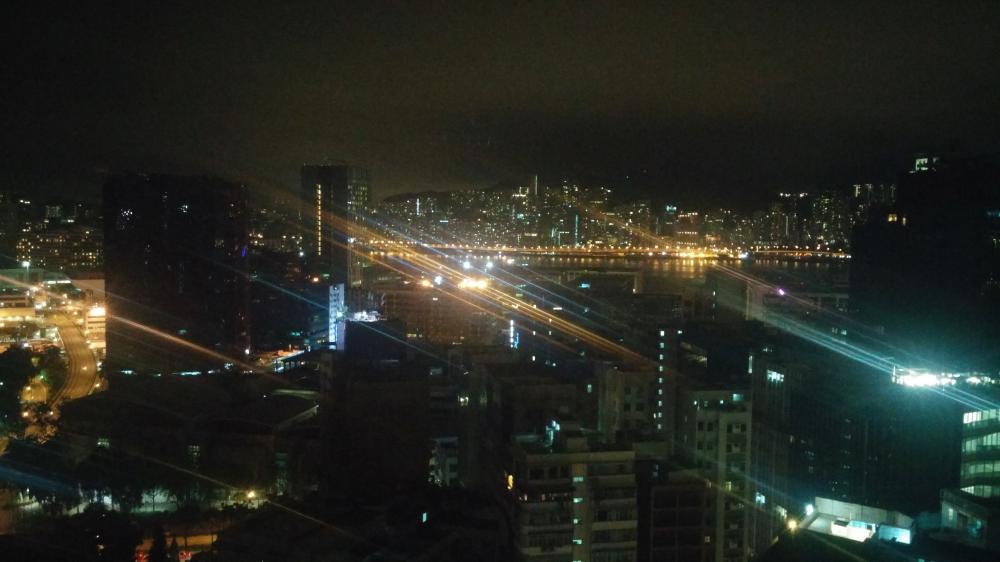 홍콩의 야경 사진1