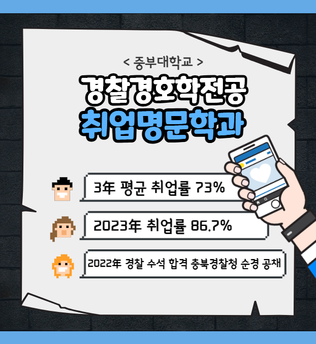 경찰경호학전공 취업률